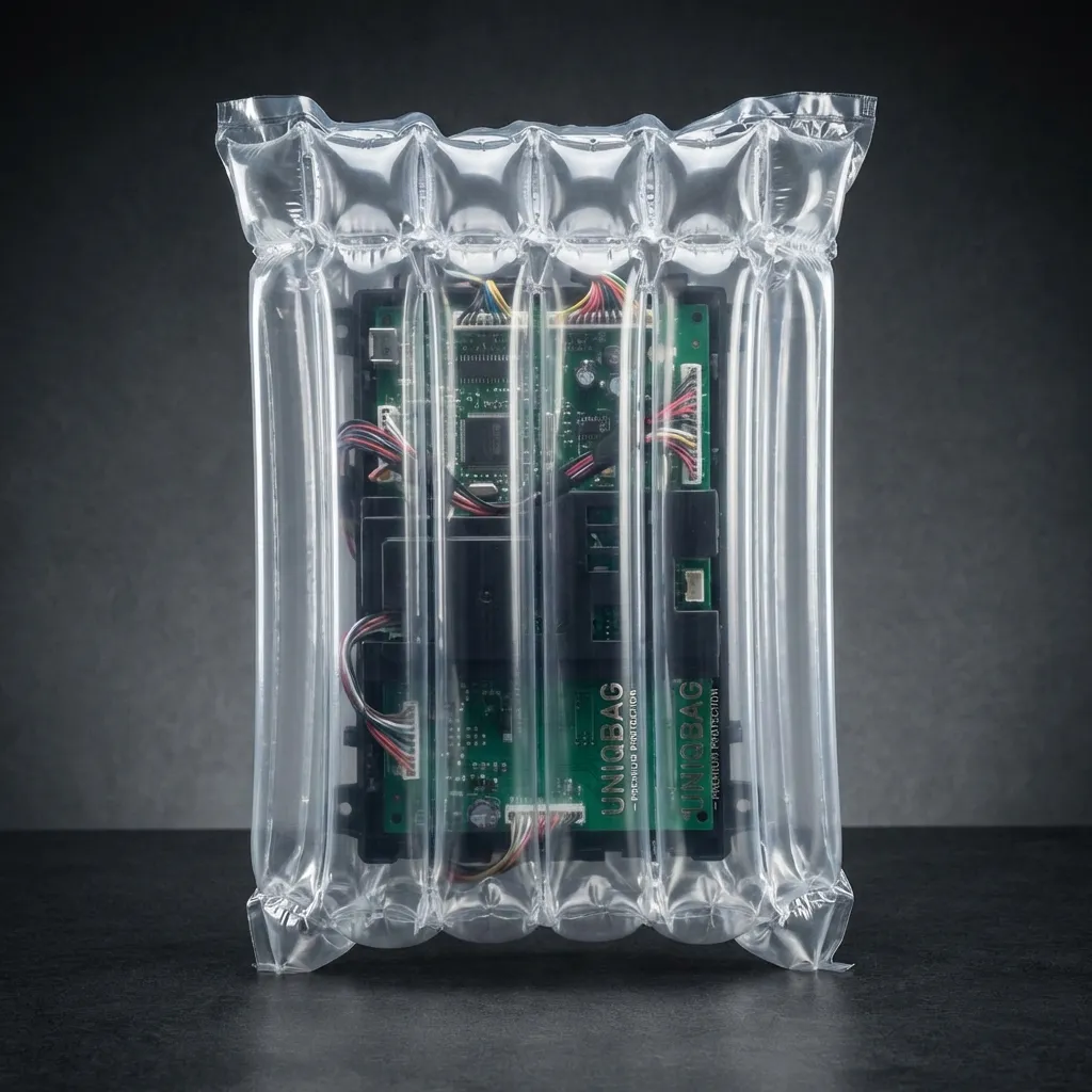 Elektronikbauteil in UNIQBAG Schutzverpackung