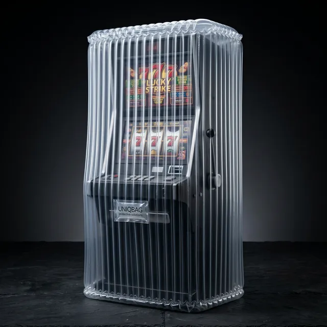 Amerikanischer Spielautomat in UNIQBAG Schutzverpackung
